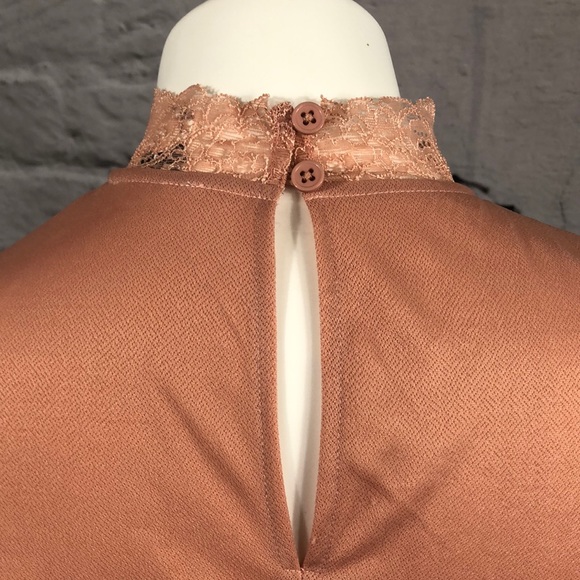 7566 Victorian long sleeve lace detail blouse - Picture 6 of 8